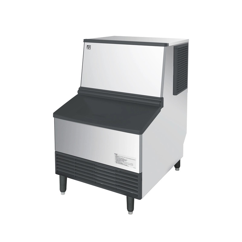 100 Kg Full Automatic Ice Make Machine, Crescent Ice Maker-Air System
