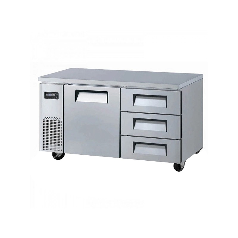 Commercial Heavy Duty Stainless Steel Counter Chiller Drawers Refrigerator Workbench