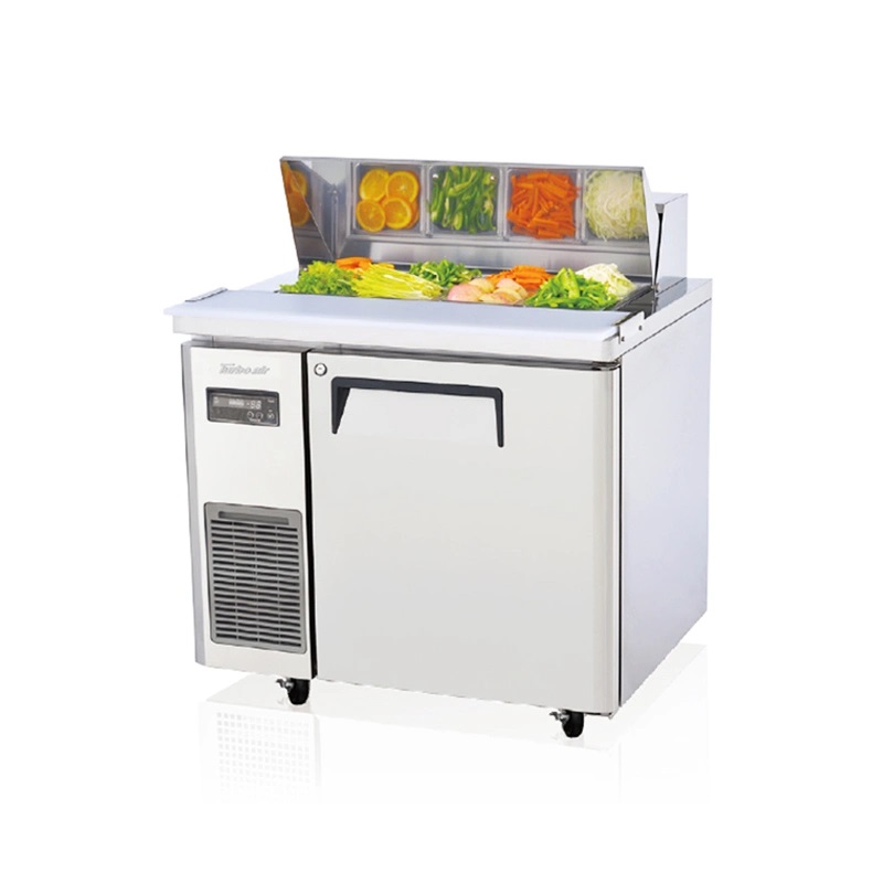 Salad Preparation Counter, Salad Bar Preparation Workbench Counter